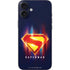 Superman 2025 Energy Shield Neon Emblem iPhone 16 Plus Skin